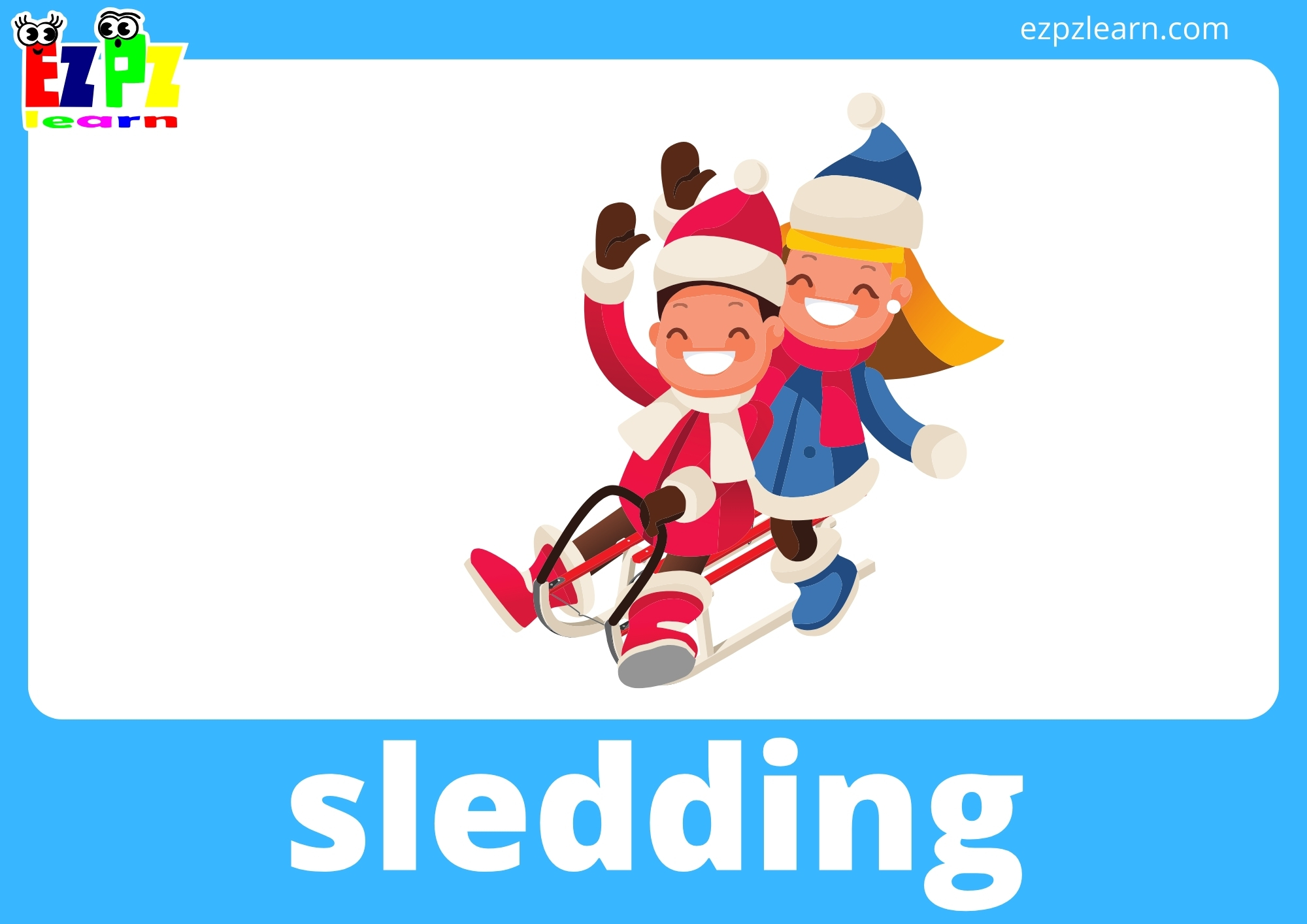 sledding